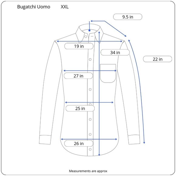 Bugatchi Uomo Mens Classic Fit Shirt Modal Blend Striped Black Size XXL 2XL - Picture 3 of 12